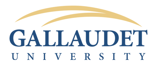 Logo for gallaudet university