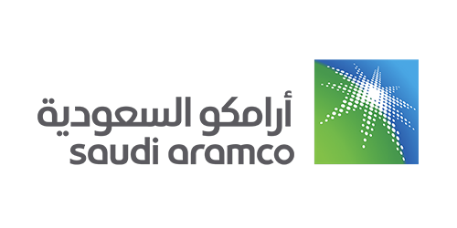 Logo for saudi aramco