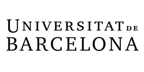 Logo for the University of Barcelona